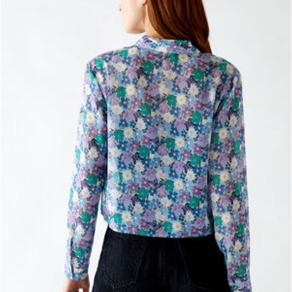 Pacsun LA Hearts Button Down Top - Picture 2 of 8